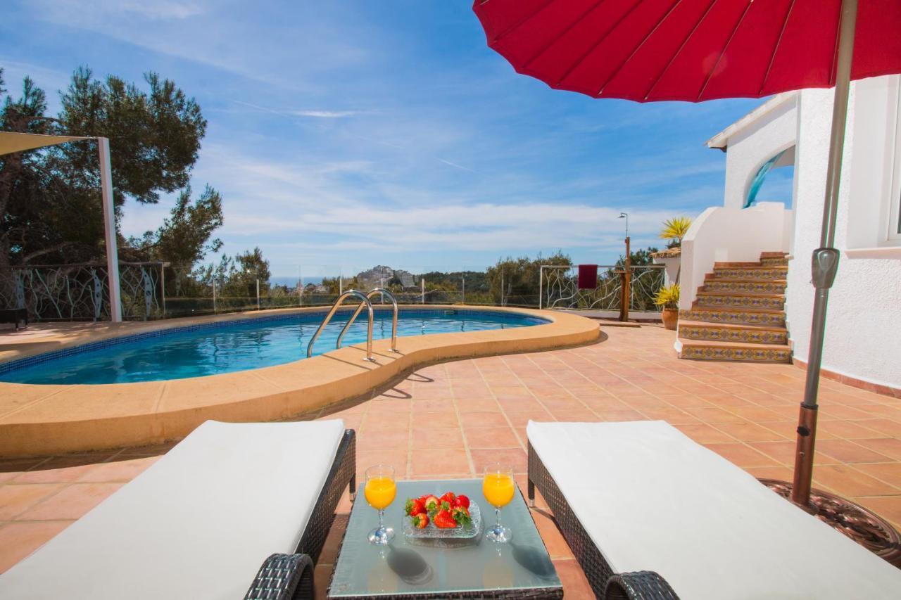 Villa Casa Infinidad Moraira Esterno foto
