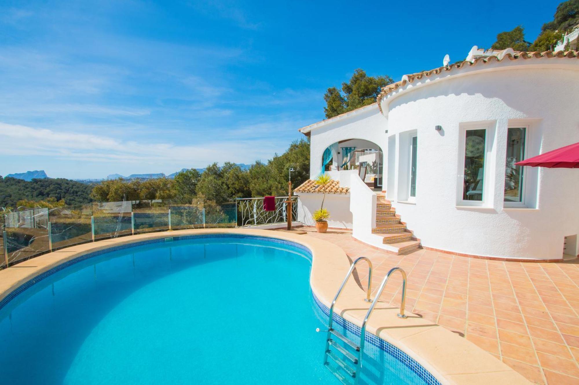 Villa Casa Infinidad Moraira Esterno foto